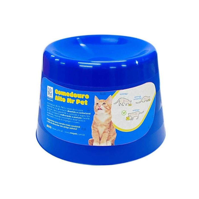 Comedouro alto para gatos