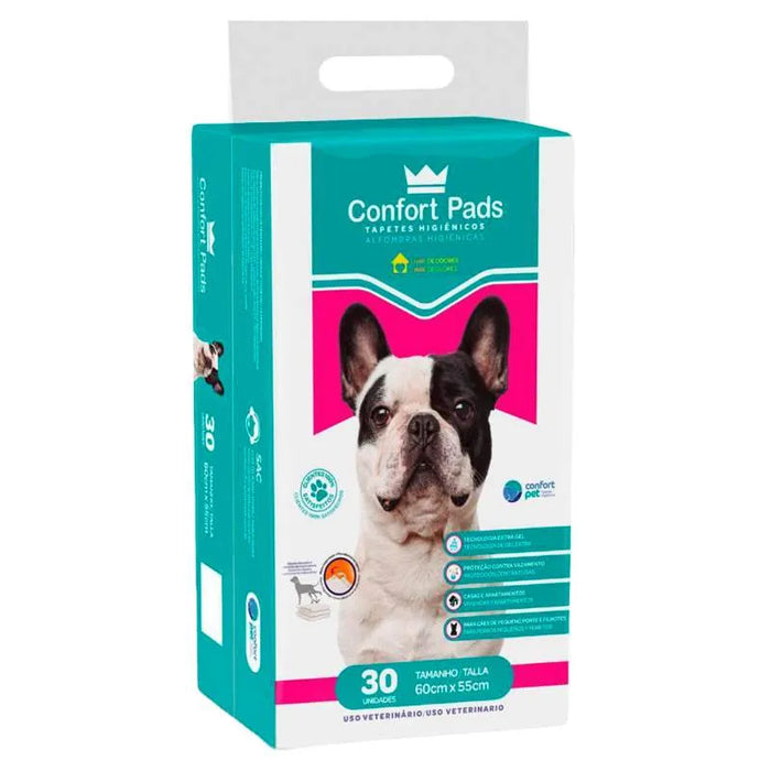 Tapete higiênico 60 × 55, 30 unidades